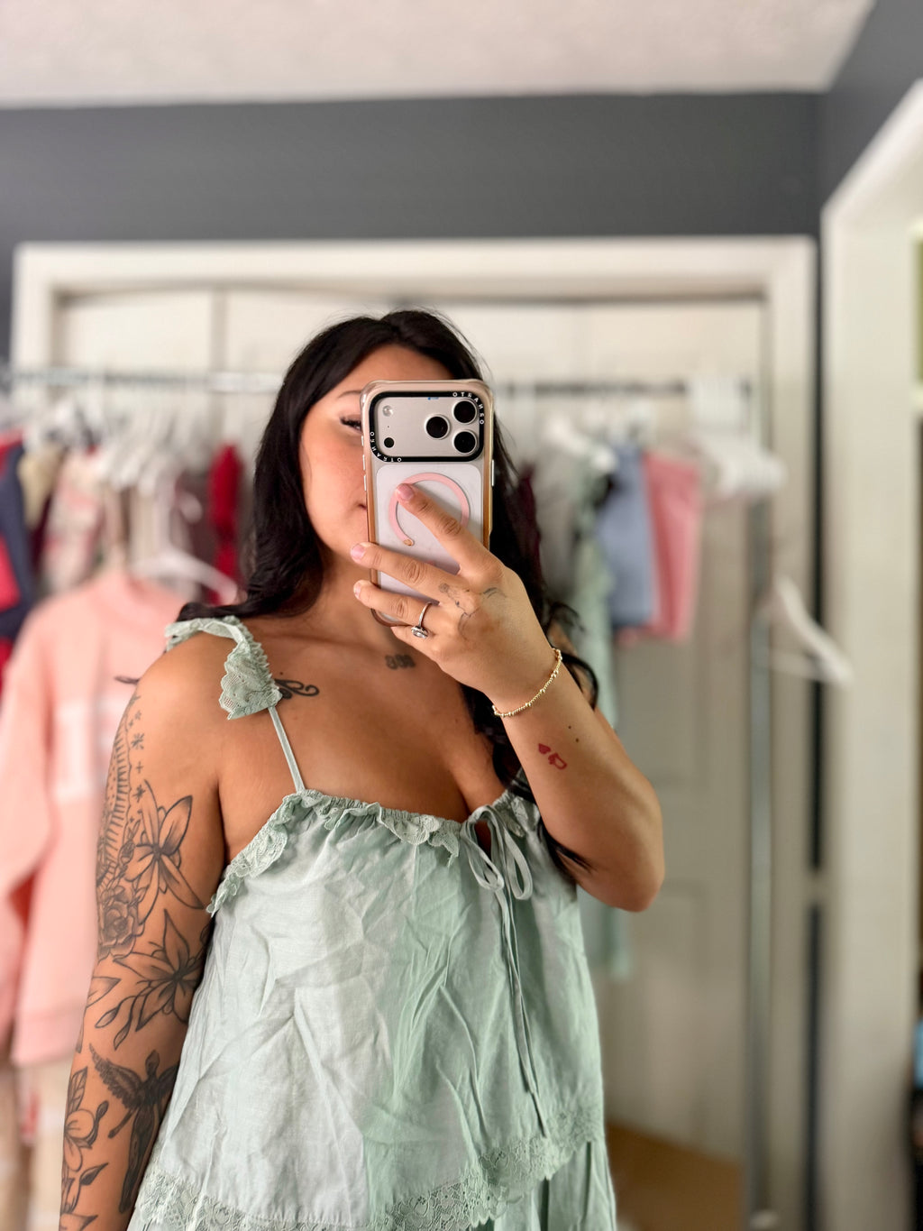 Sage Green Dress
