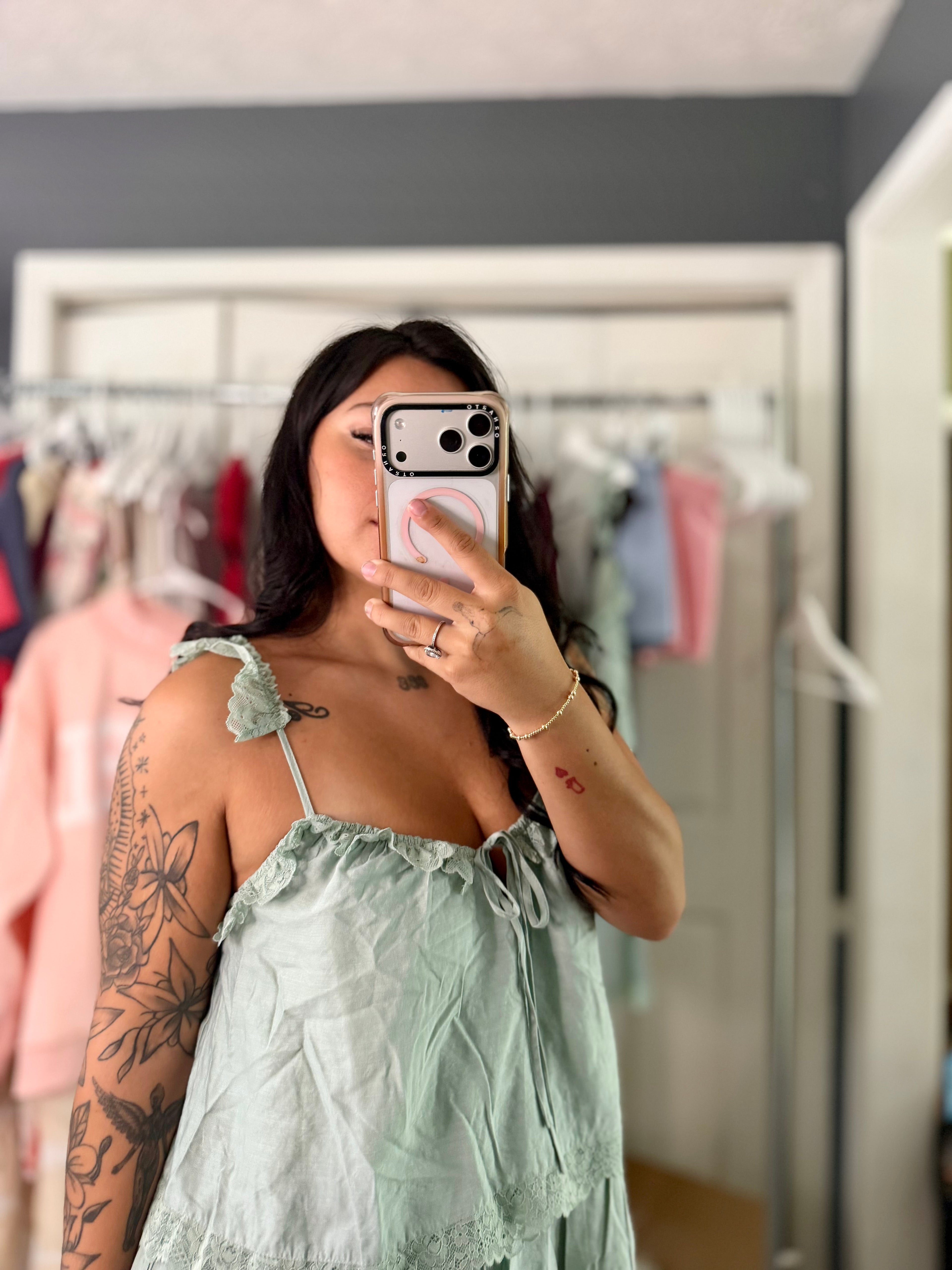 Sage Green Dress