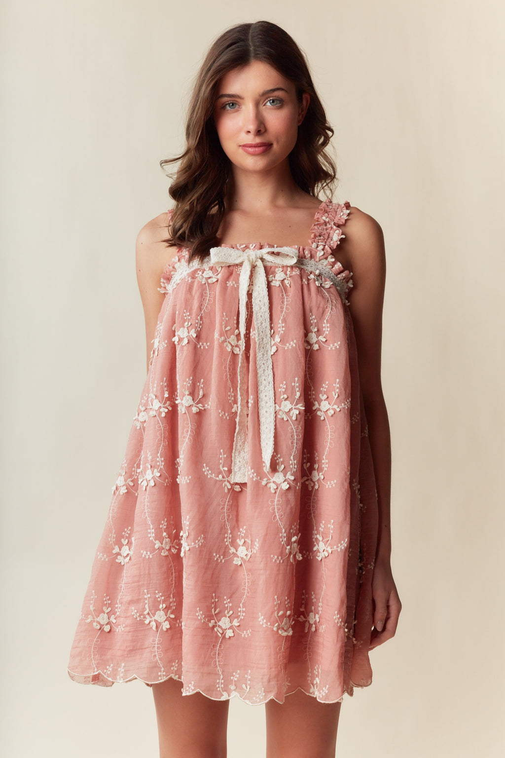 Blushing Babydoll Dress