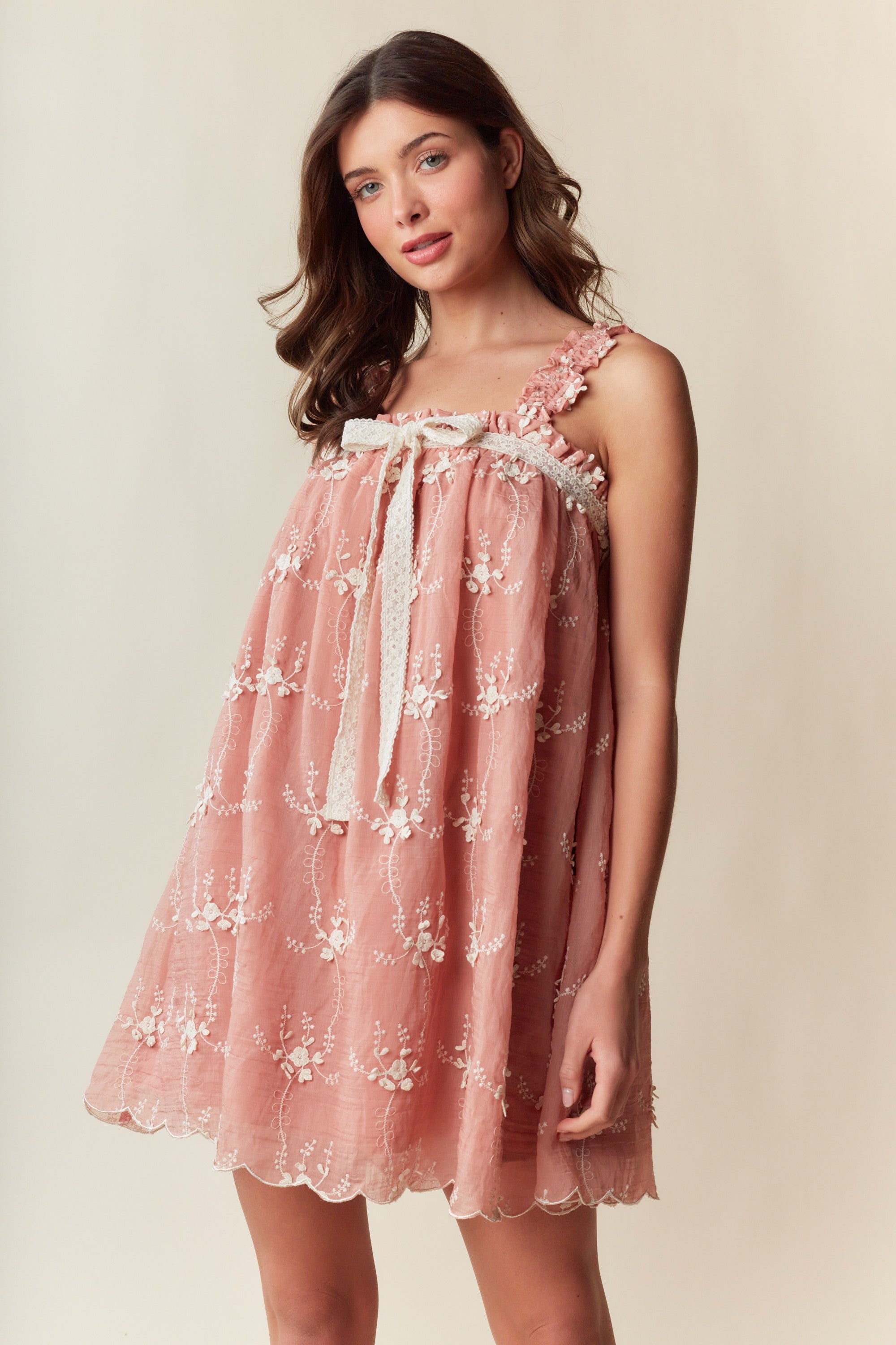 Blushing Babydoll Dress