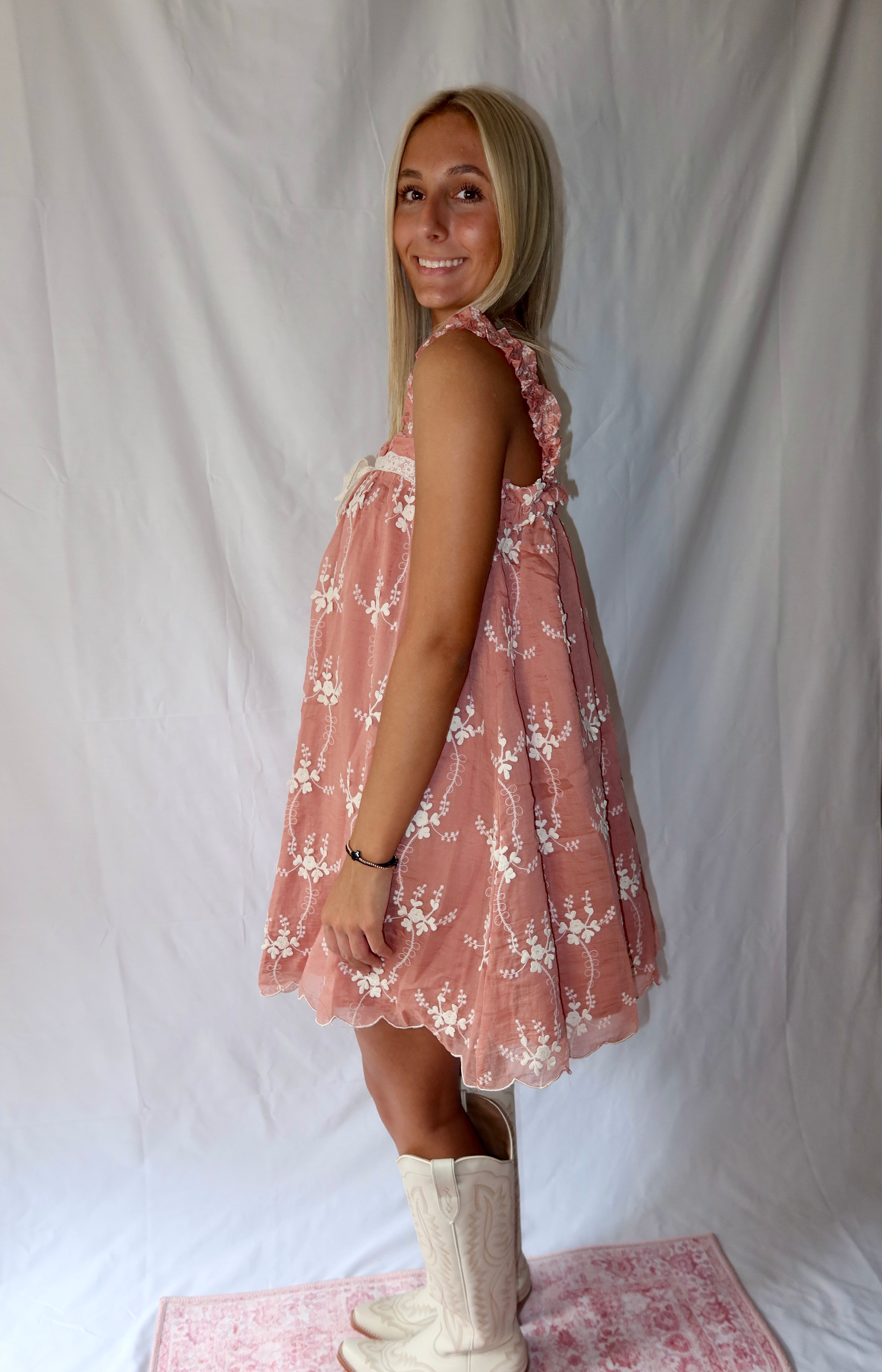 Blushing Babydoll Dress