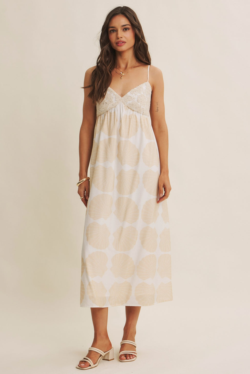 Shoreline Sweetheart Maxi Dress