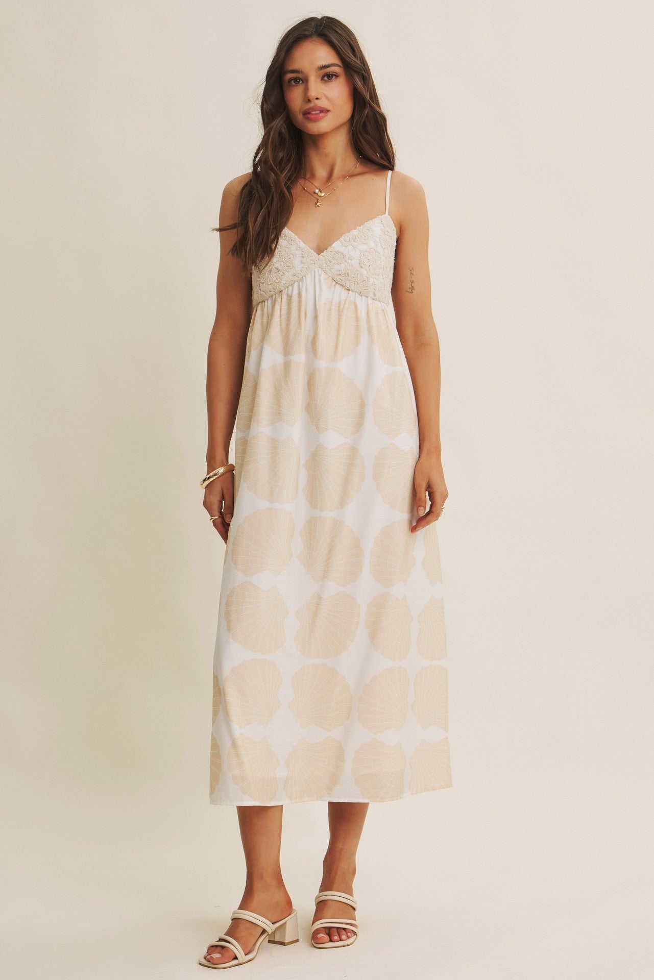 Shoreline Sweetheart Maxi Dress