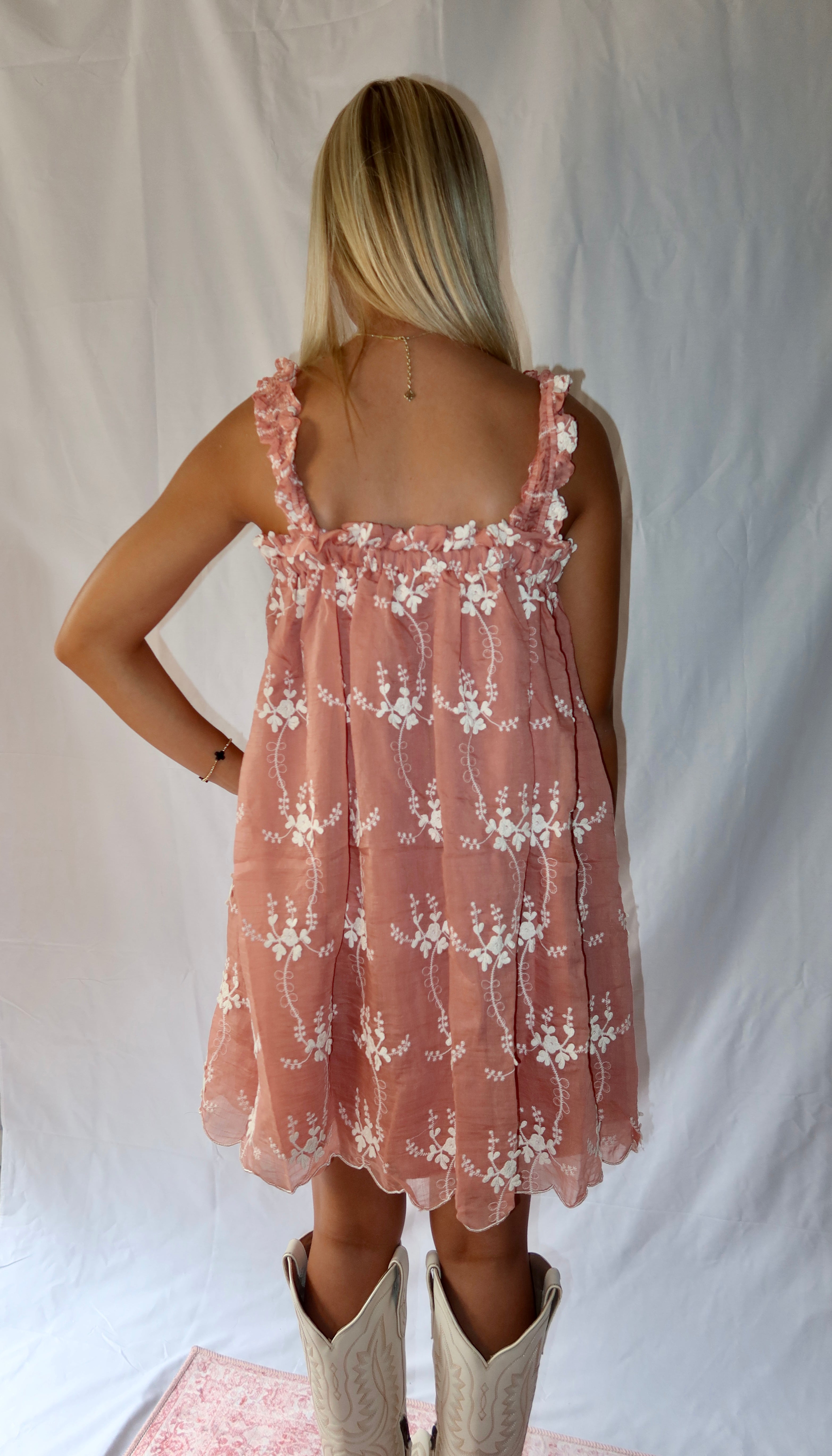 Blushing Babydoll Dress