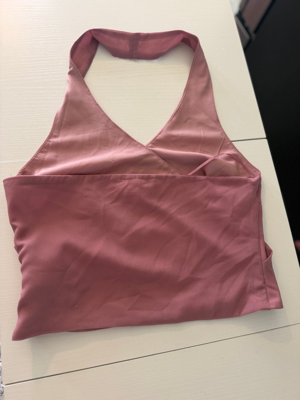 Pink Criss Cross Halter
