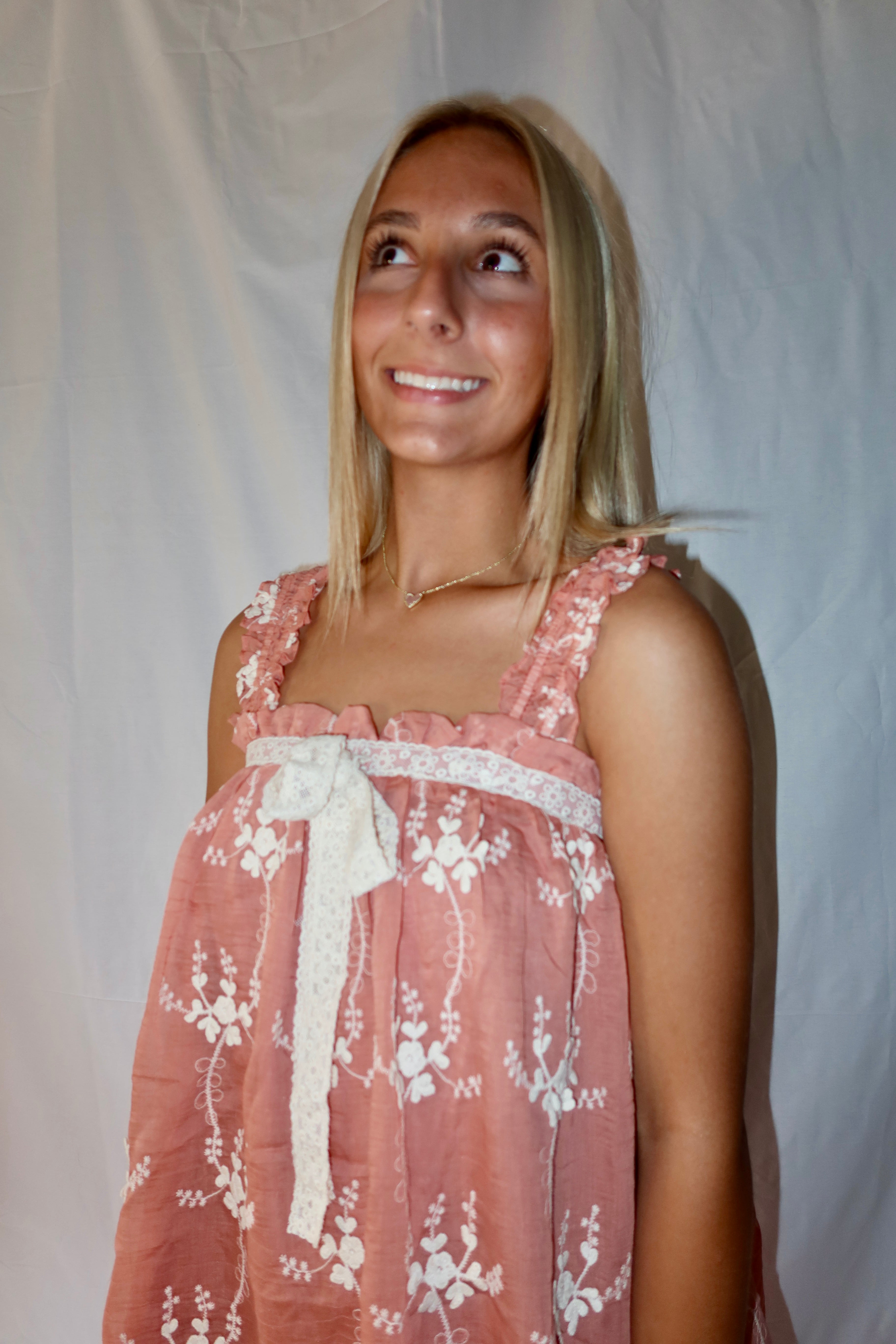 Blushing Babydoll Dress