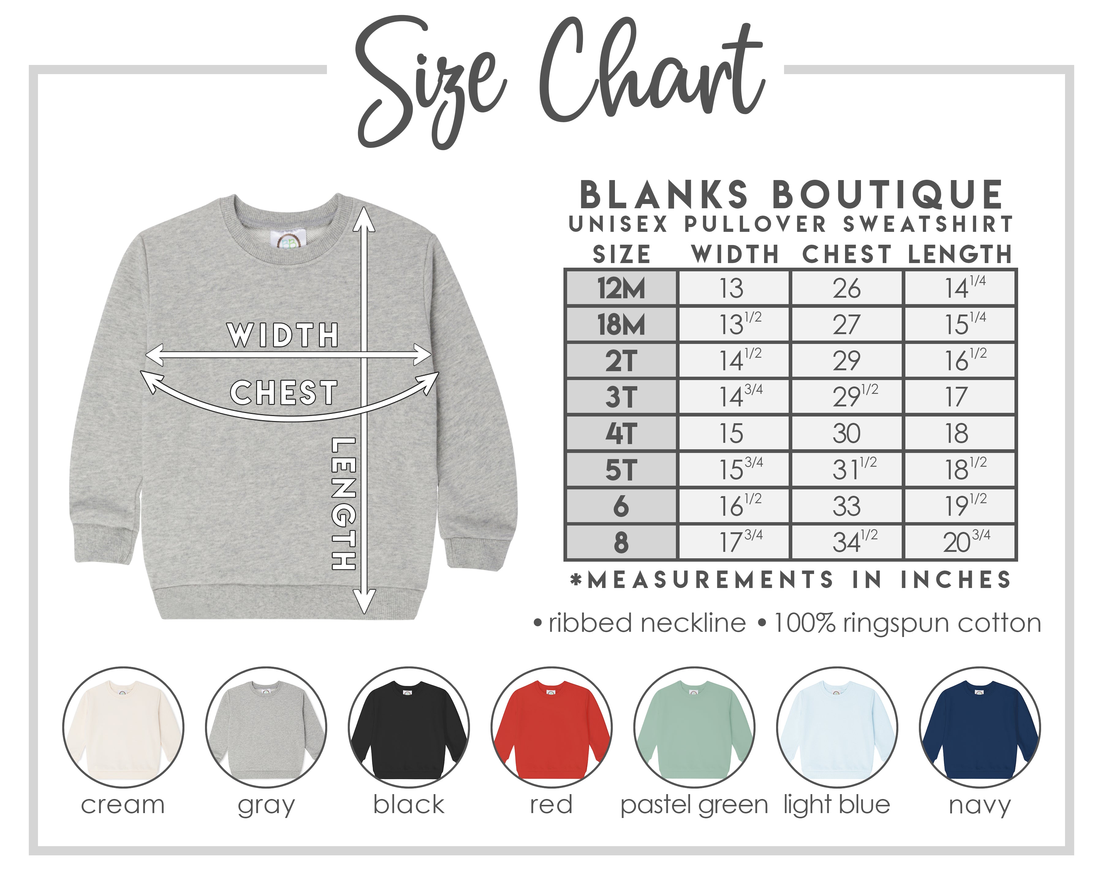 Youth Embroidered Sweatshirt