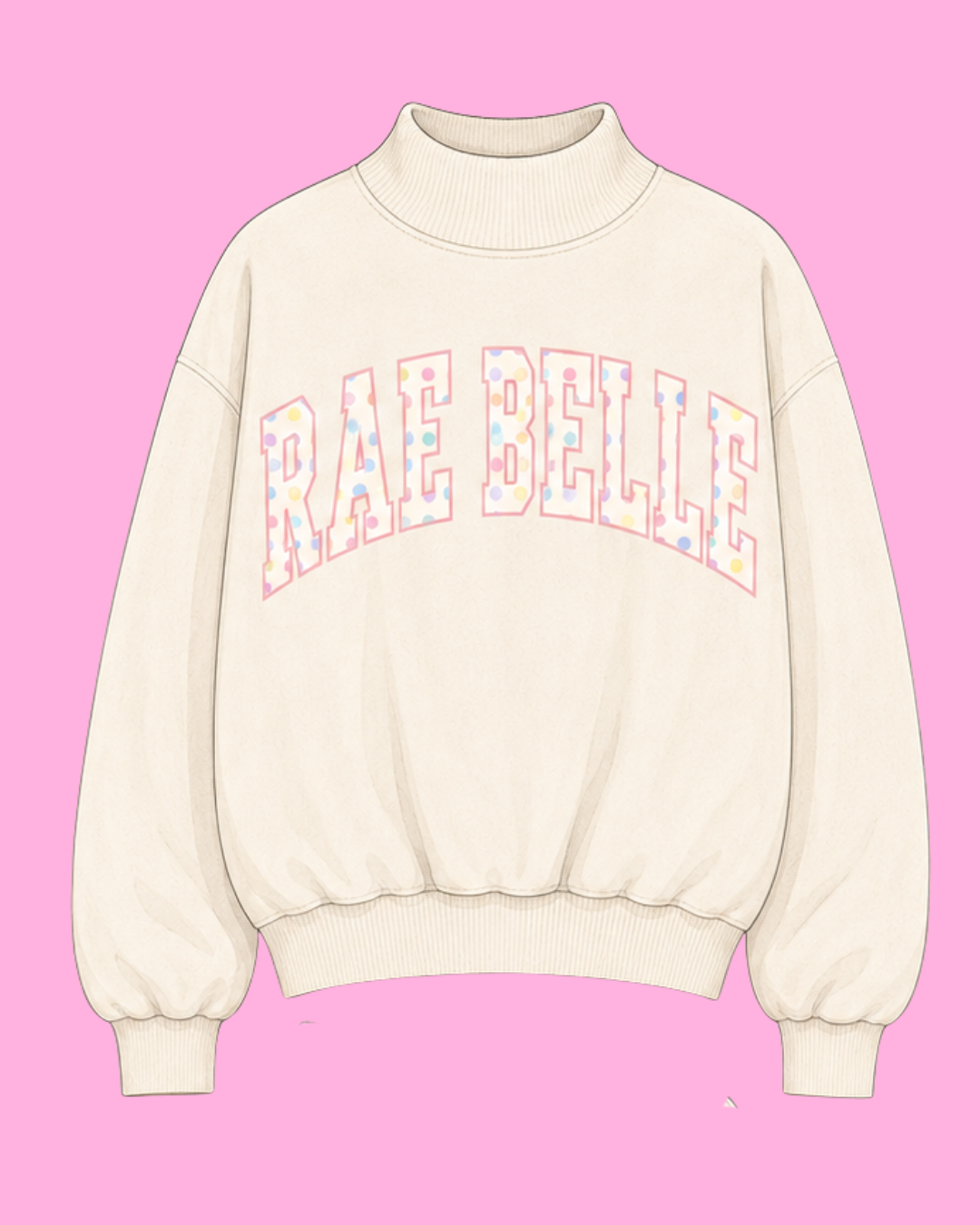 FUNFETTI MOCKNECK