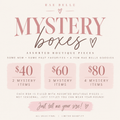 Mystery Boxes ✨