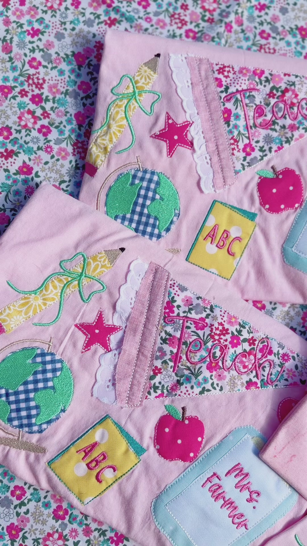 Custom Teacher Patchwork